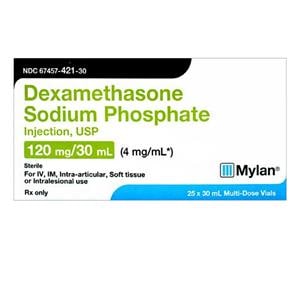 Dexamethasone Sodium Injection 4mg/mL MDV 30mL Each