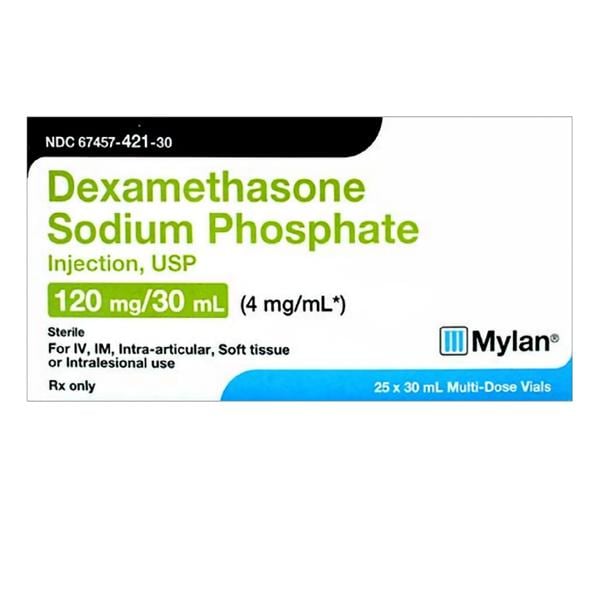 Dexamethasone Sodium Injection 4mg/mL MDV 30mL Each