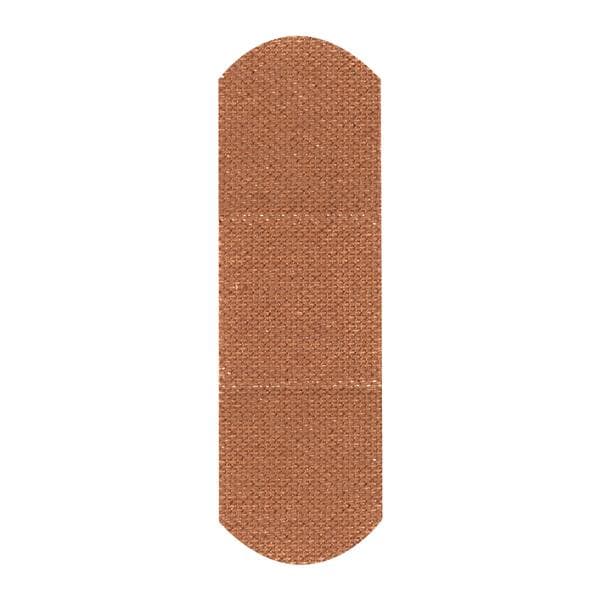 American White Cross Adhesive Bandage Fabric 1x3" Brown Sterile 5000/Ca