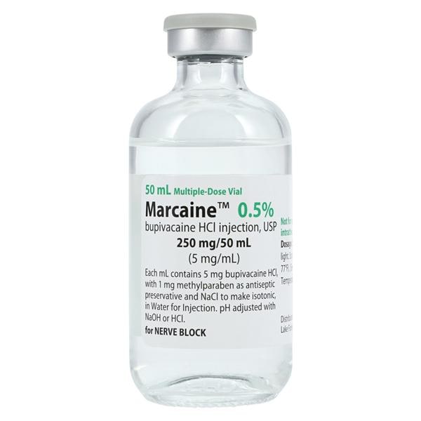Marcaine Injection 0.5% MDV 25/Package