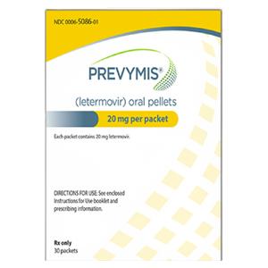 Prevymis Oral Pellets 20mg Packets 30/Package