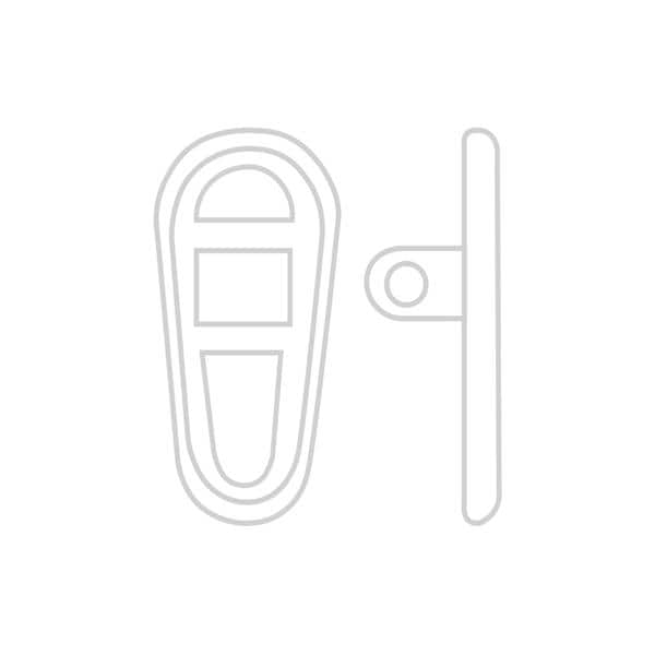 Nose Pad Clear For Eyeglass Frame 25/Pk