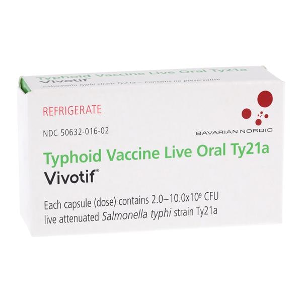 Vivotif Typhoid Oral Ty21a Package 4/Pk