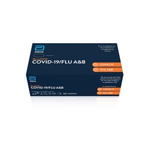 BinaxNOW COVID-19/Flu A&B Test Kit CLIA Waived 25/Kit