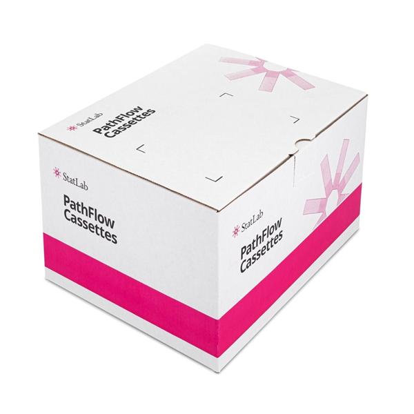 PathFlow PiSmart Thermal Transfer Biopsy Cassette Wt Thrd / Strp of 40 2000/Ca