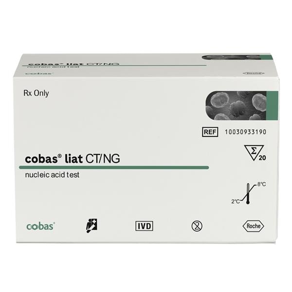 cobas liat CT/NG PCR Test CLIA Waived 20/Bx