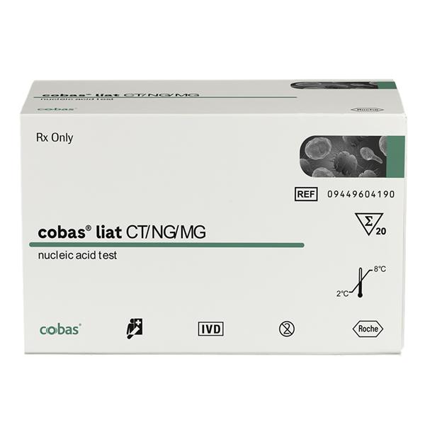 cobas liat CT/NG/MG Test Kit CLIA Waived 20/Bx