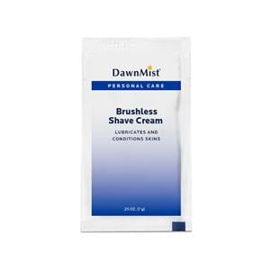 DawnMist Brushless Shave Cream 0.25oz 1000/Ca