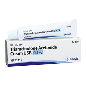 Triamcinolone Acetonide Topical Cream 0.1% Tube 15gm Each