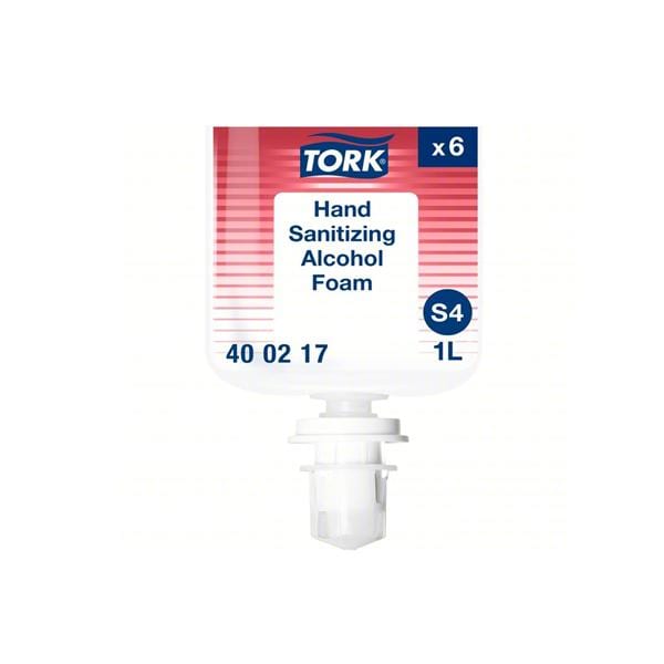 Foam Hand Sanitizer 1000 mL Cartridge Refill Alcohol Fragrance 6/Pk