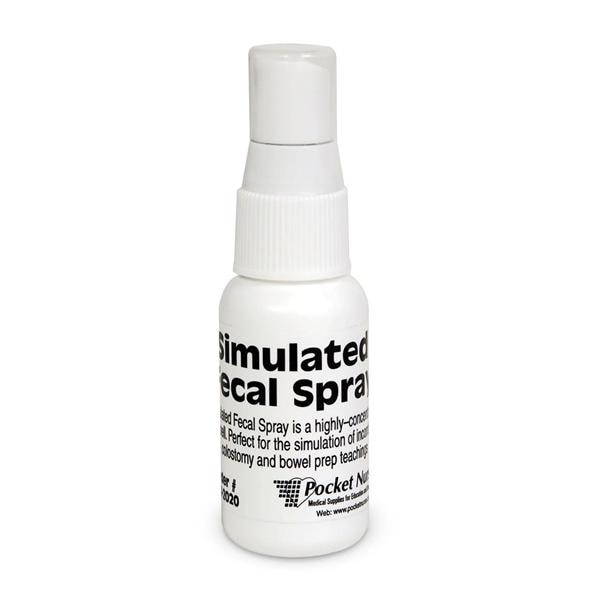 Instruction Use Only Fecal Spray Simulant Ea