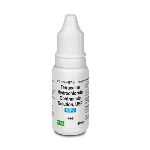 Tetracaine HCl Ophthalmic Solution 0.5% Bottle Each
