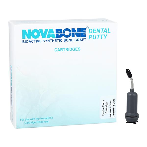 NovaBone Cartridge Synthetic Mineral 0.25 cc 4/Pk