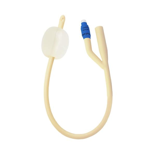 TruCath 2-Way Foley Catheter Silicone Elastomer Coated Latex 24Fr 30mL