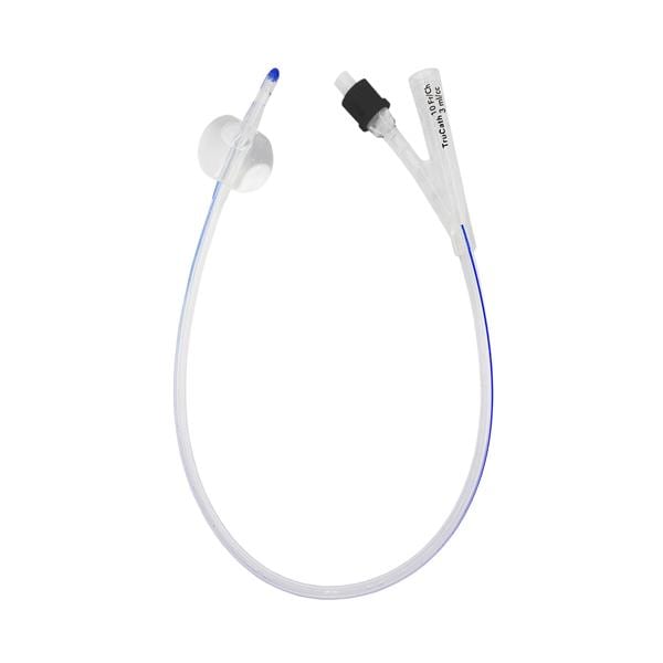 TruCath 2-Way Foley Catheter 100% Silicone 10Fr 3mL