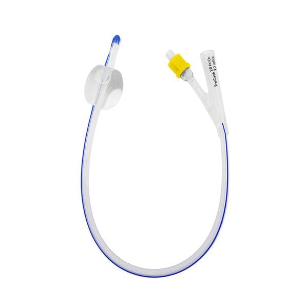 TruCath 2-Way Foley Catheter 100% Silicone 20Fr 10mL
