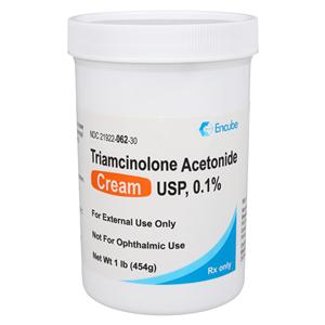 Triamcinolone Acetonide Topical Cream 0.1% Jar 1lb Each