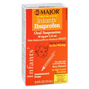 Ibuprofen Infant Drops 50mg/1.25mL Bottle 15mL/Bt