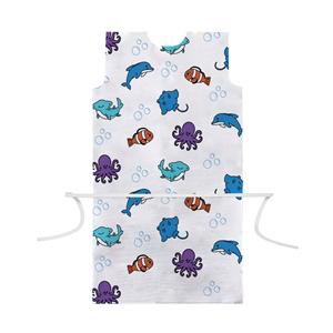 Exam Gown 20x36 Sea Me Grow Pediatric Tissue / Poly / Tissue Disposable 50/CA