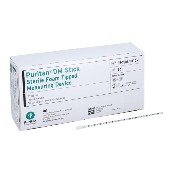 Wound Measuring Applicator 6 in Polystyrene Shaft Sterile 50/Bx, 4 BX/CA