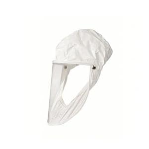 Replacement Hood Not ASTM Rated White 10/Bx