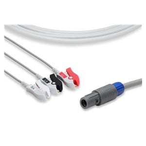 ECG Cable New f/ GE HC Cmptbl Pinch/Grabber 23Ld Mdm Ext Cbl/Rr Pch/NIBP Ea