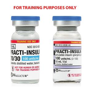 Practi-70/30 & Glargine Pack Insulin Simulated Medication 2x20/Pk