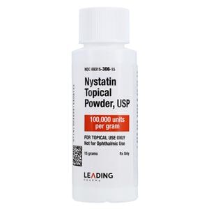 Nystatin Topical Powder 100,000U/gm Bottle 15gm Each
