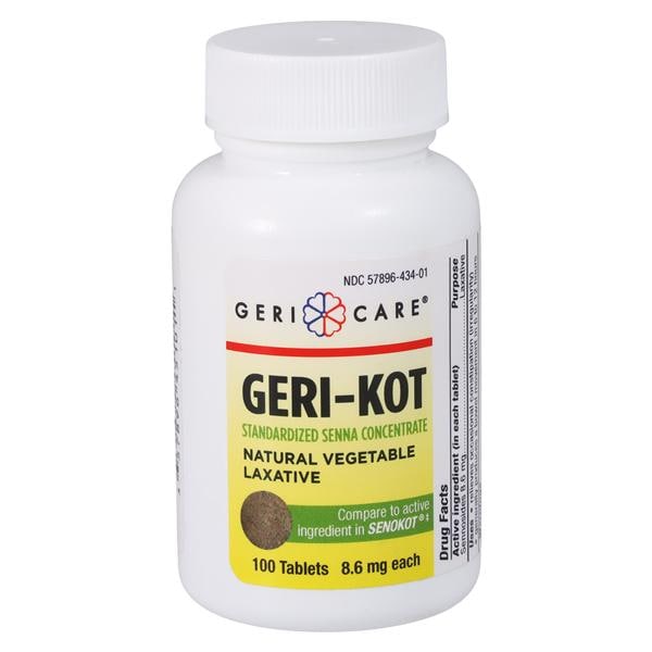 Natural Senna Tablets 8.6mg 100/Bt