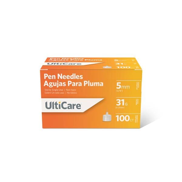 UltiCare Pen Needle 31gx3/16" Non-Safety 1200/Ca
