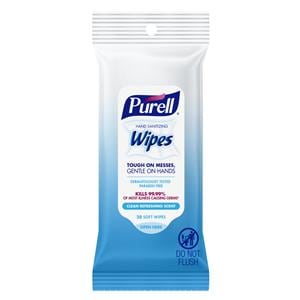 Purell Hand Sanitizer Wipes 20/Pk 12Pk/Carton Clean 12/Cr