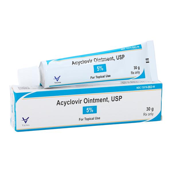 Acyclovir Topical Ointment 5% Tube 30gm Each