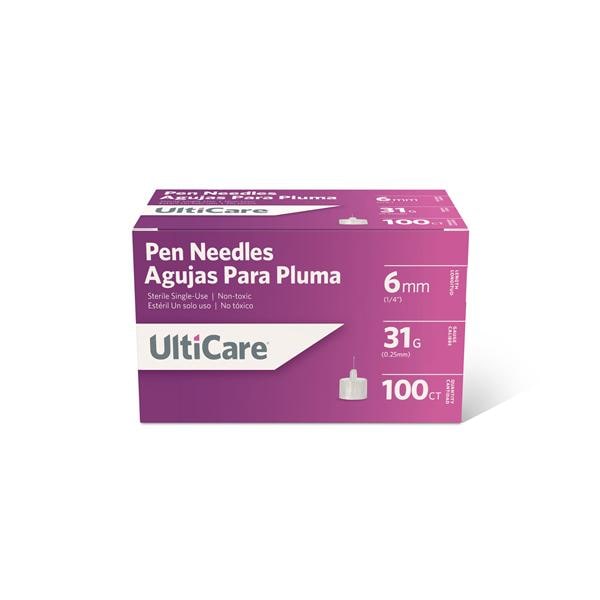 UltiCare Pen Needle 31gx6mm Non-Safety 1200/Ca