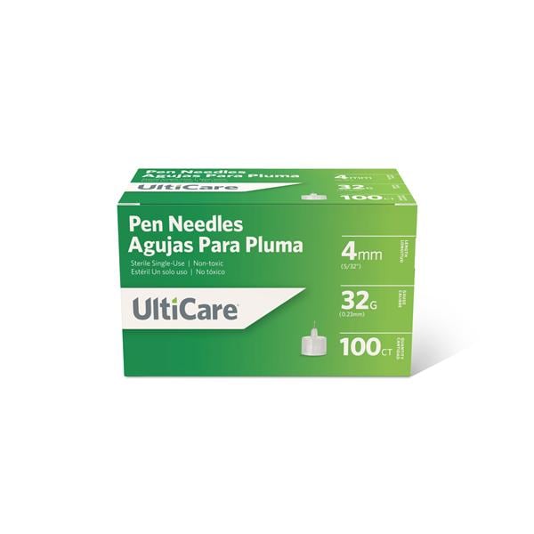 UltiCare Pen Needle 32gx4mm Non-Safety 1200/Ca