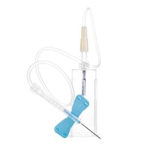 Sol-Care Blood Collection Set 23gx3/4" Winged 12" Shld/Sfty 25/Bx