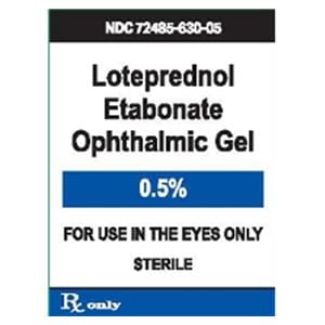 Loteprednol Etabonate Ophthalmic Gel 0.5% Bottle 5g Each