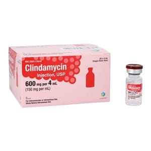 Clindamycin Phosphate Injection 150mg/mL SDV 4mL 25/Package