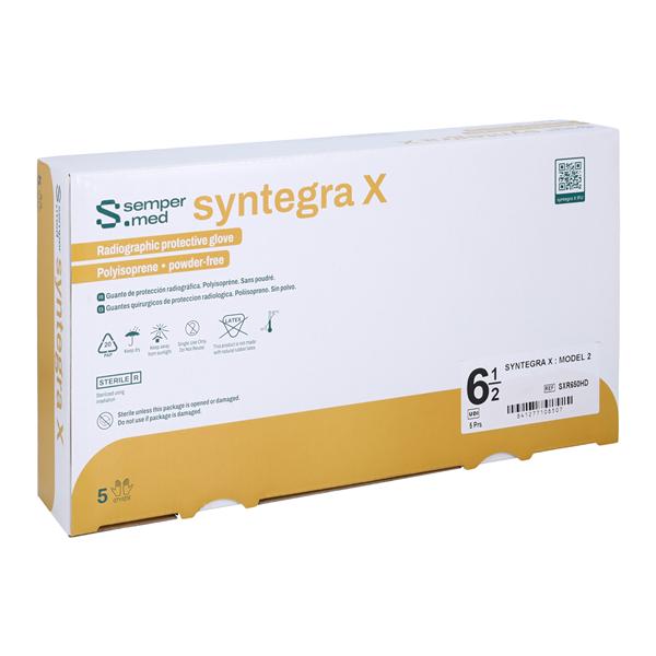 Syntegra X Polyisoprene Surgical Gloves 6.5 White, 4 BX/CA
