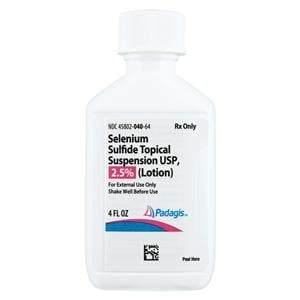 Selenium Sulfide Lotion 2.5% Bottle 4oz Each