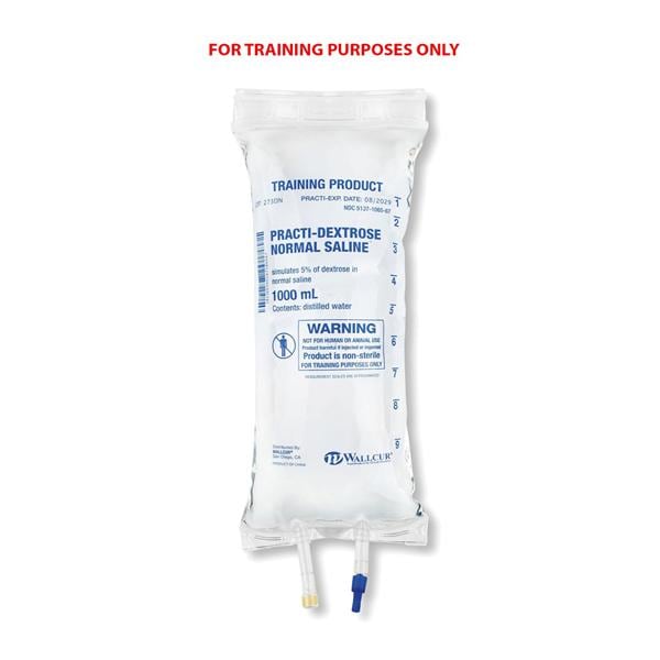 Practi-Dextrose Sim IV Fluid 5% Dextrose Training Only Dextrose Simulant Ea