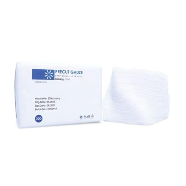 Polyester Gauze 4x4" 4 Ply Non-Sterile Square Pre-Cut