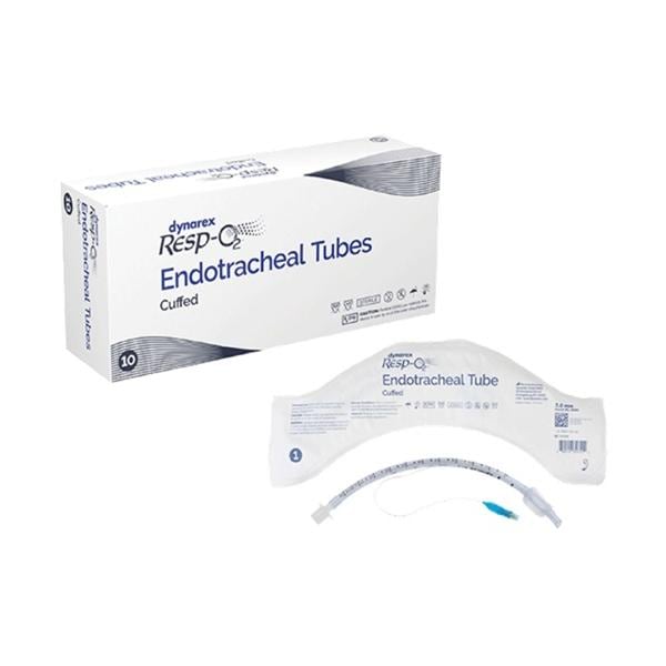 Resp-O2 Endotracheal Tube 10/Bx