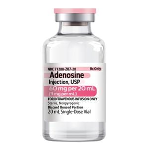 Adenosine Injection 3mg/mL SDV 20mL 10/Package