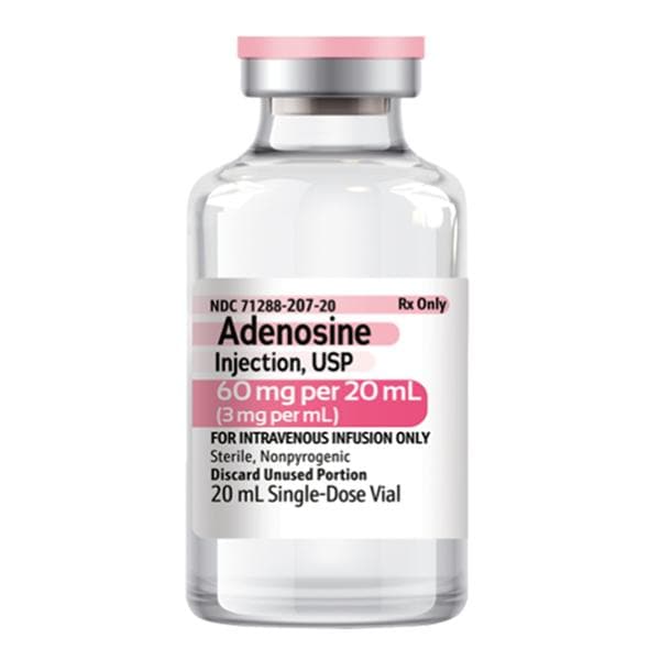Adenosine Injection 3mg/mL SDV 20mL 10/Package