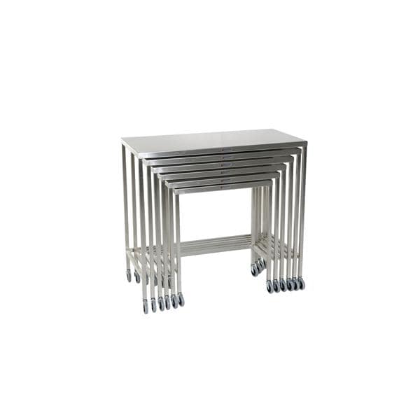 Mid Central Medical Instrument Table New Stainless Steel