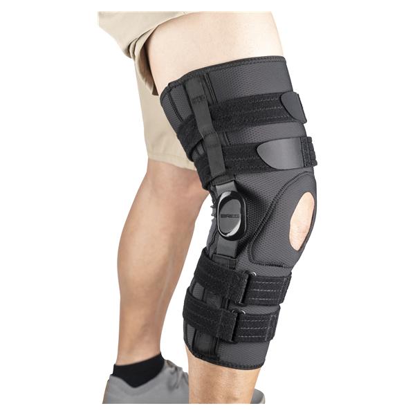 CrossRunner ROM Brace Knee Size Large Hybrid Fabric 21-24" Thigh Left/Right