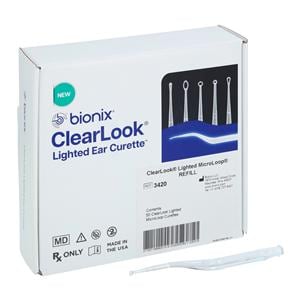 ClearLook Ear Curette Refill Pack 3mm MicroLoop Non-Sterile Disposable 50/Bx