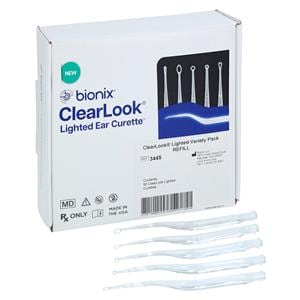ClearLook Ear Curette Refill Pack Non-Sterile Disposable 50/Bx