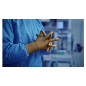GAMMEX PI Hybrid Micro Polyisoprene / Neoprene Surgical Gloves 5.5 Brown 50Pr/Bx