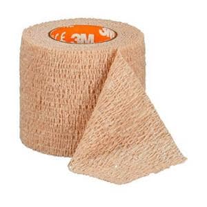 Coban Wrap Elastic 2"x5yd Beige Non-Sterile 36/Bx
